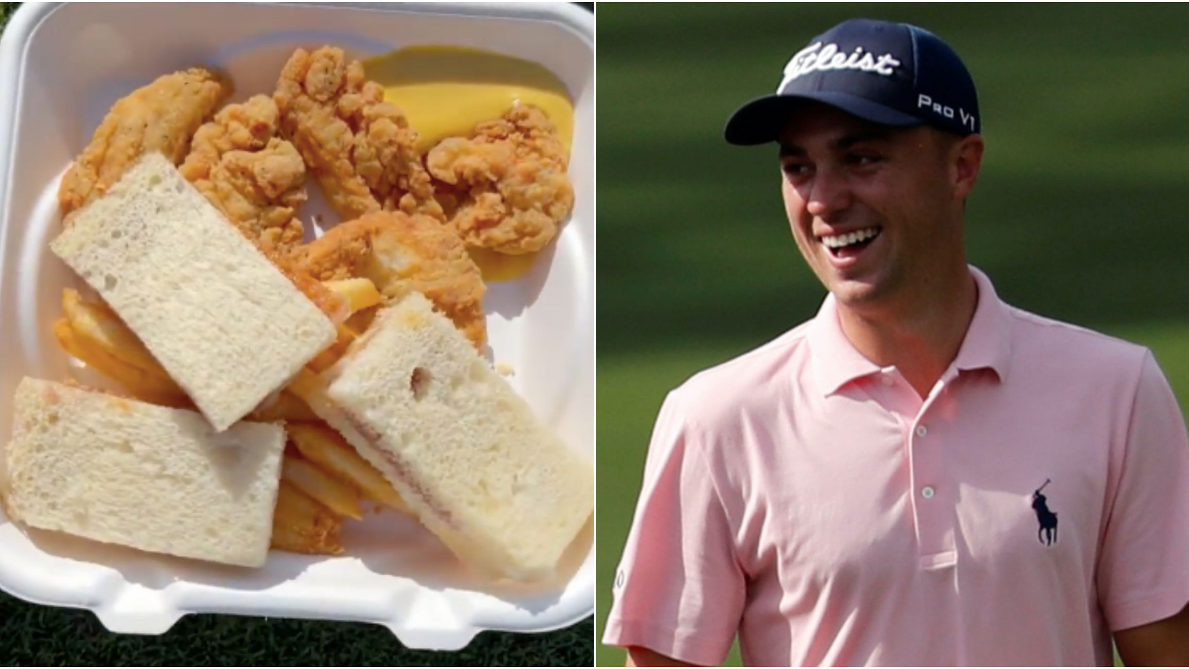 Justin Thomas shows HILARIOUS LUNCH choice at PNC Championship